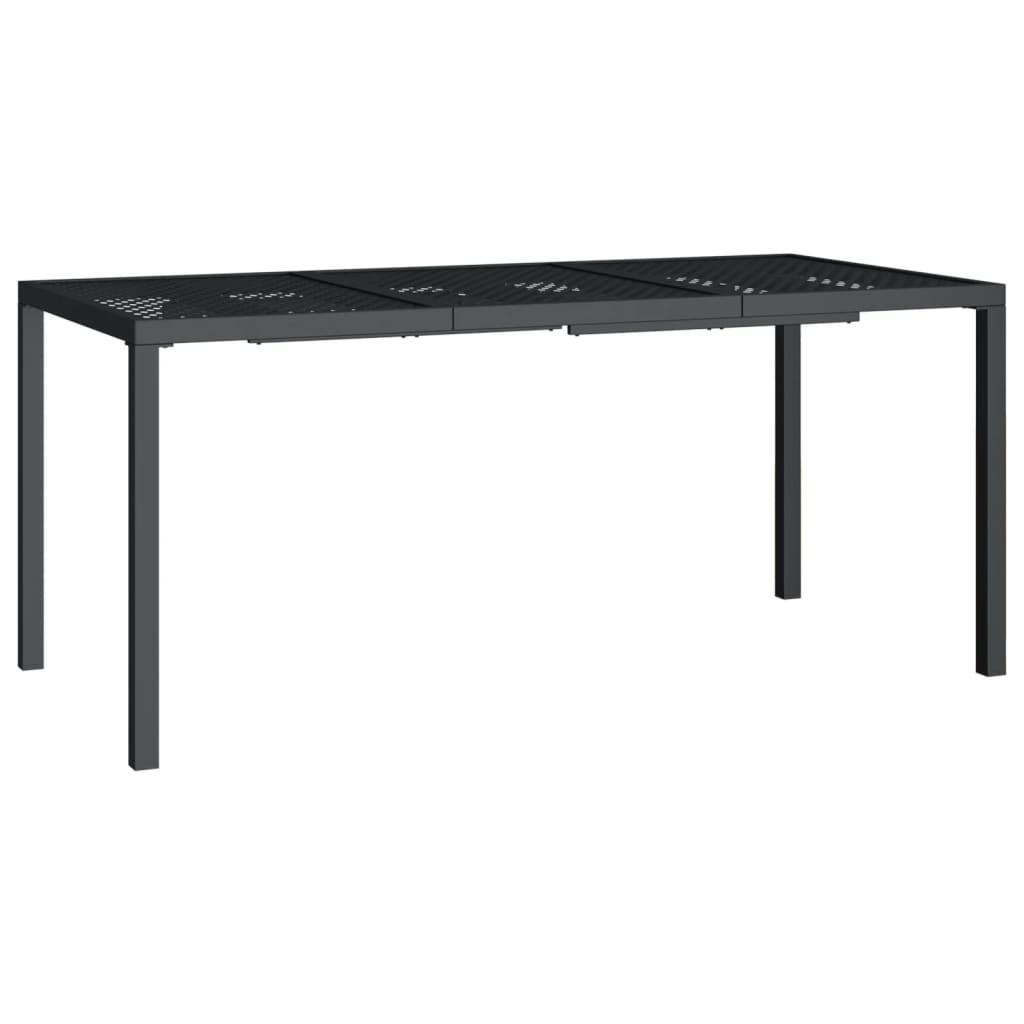 VidaXL Gartentisch stahl