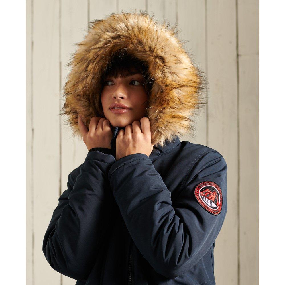 Superdry parka für damen everest