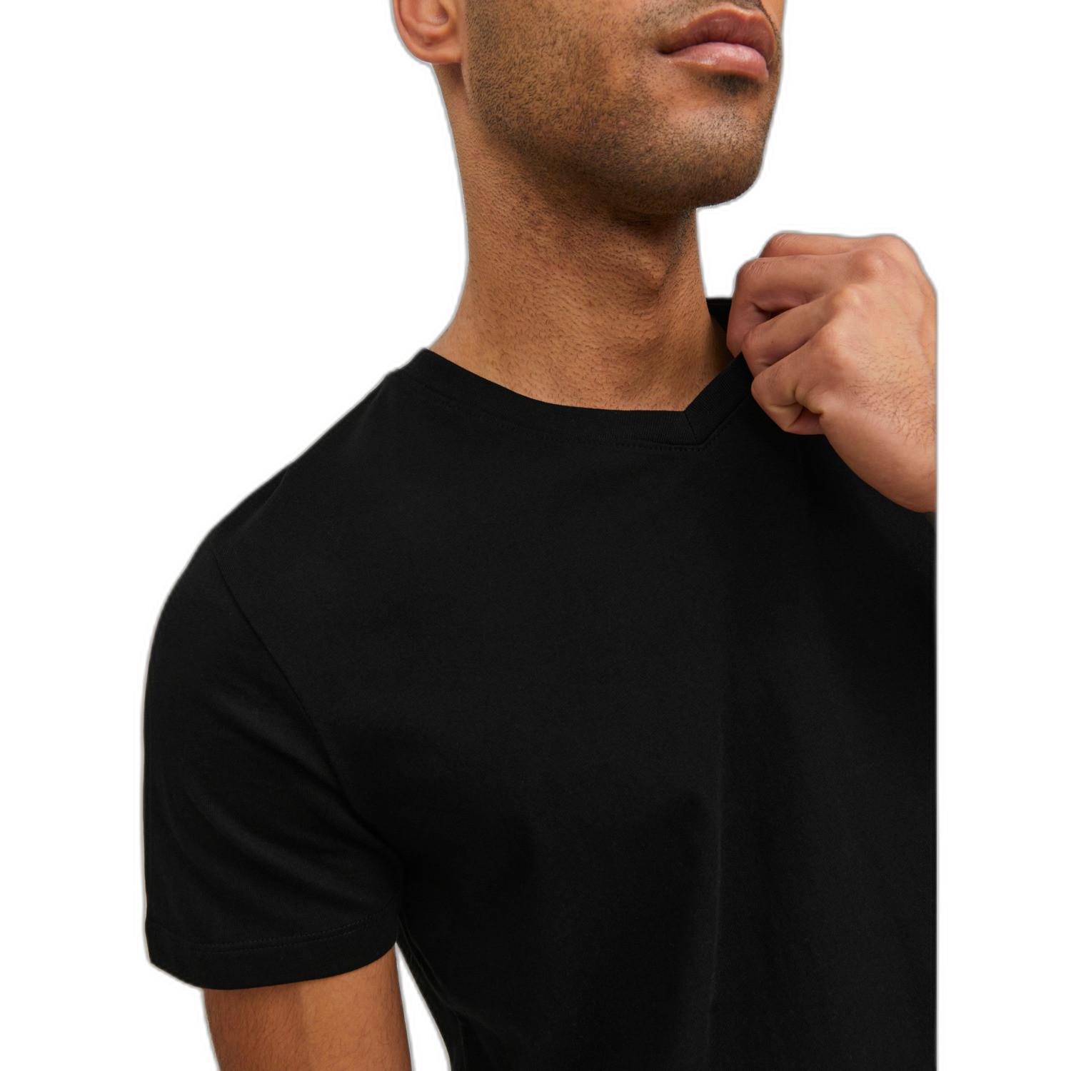 JACK & JONES Organic Basic V-Ausschnitt T-Shirt Slim Fit