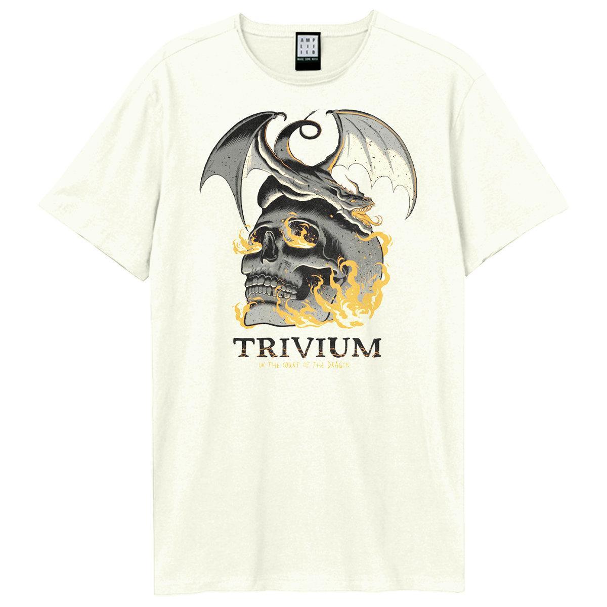 Amplified Flaming Skull T-Shirt