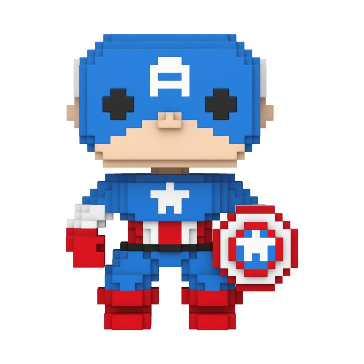 Funko Funko POP! Marvel 8 Bit: Captain America (1426) EXM