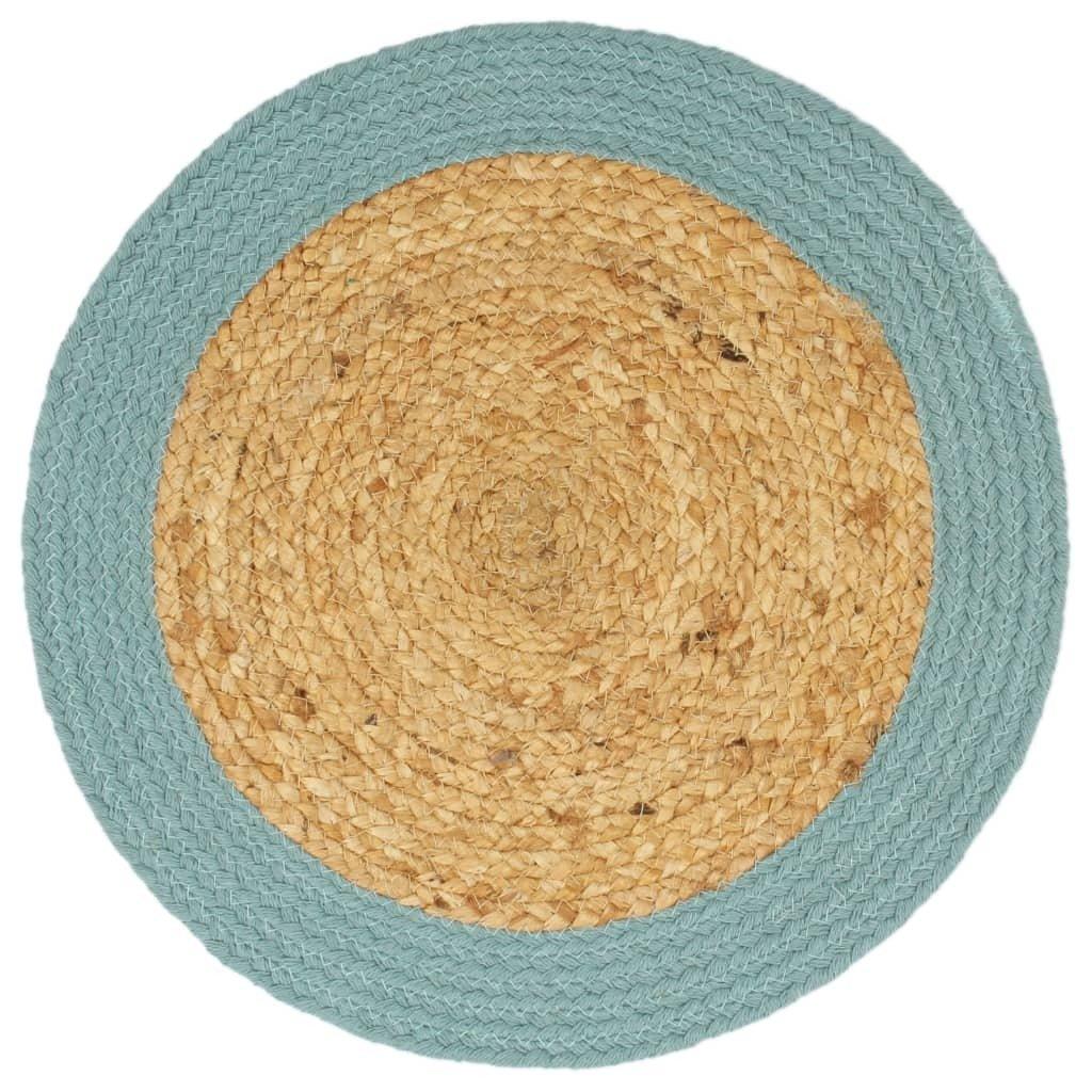 VidaXL Tischsets 6 stk. jute und baumwolle baumwolle