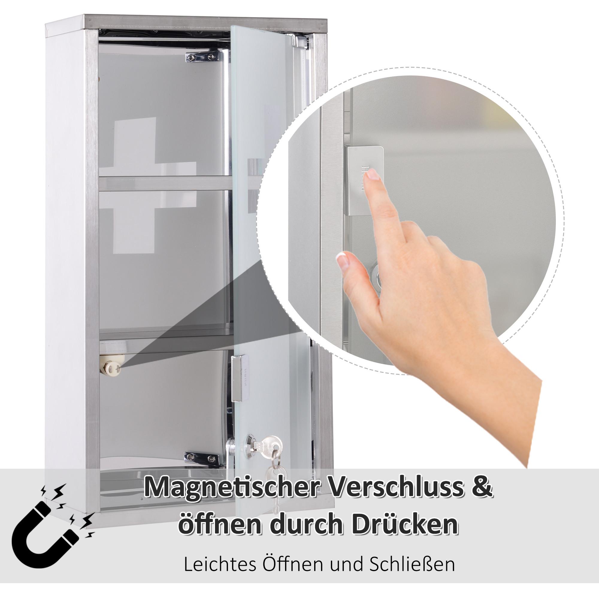 HOMCOM Medizinschrank