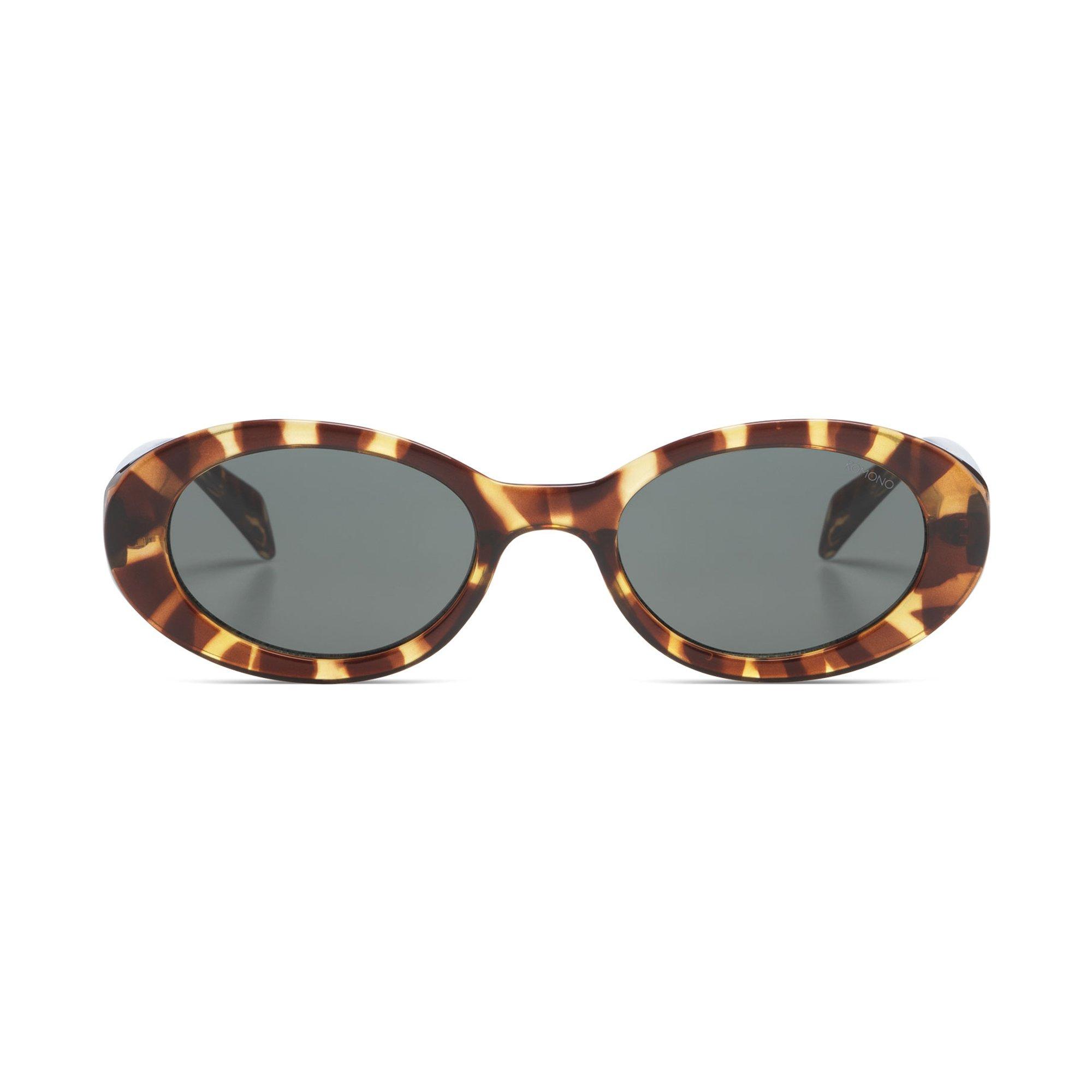 KOMONO Ana Runde Sonnenbrille mit Etui
