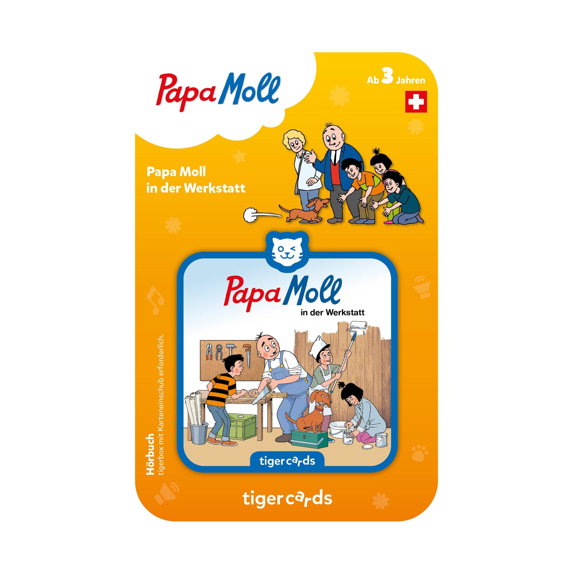 Tigermedia Tigercard Papa Moll in der Werkstatt, Deutsch