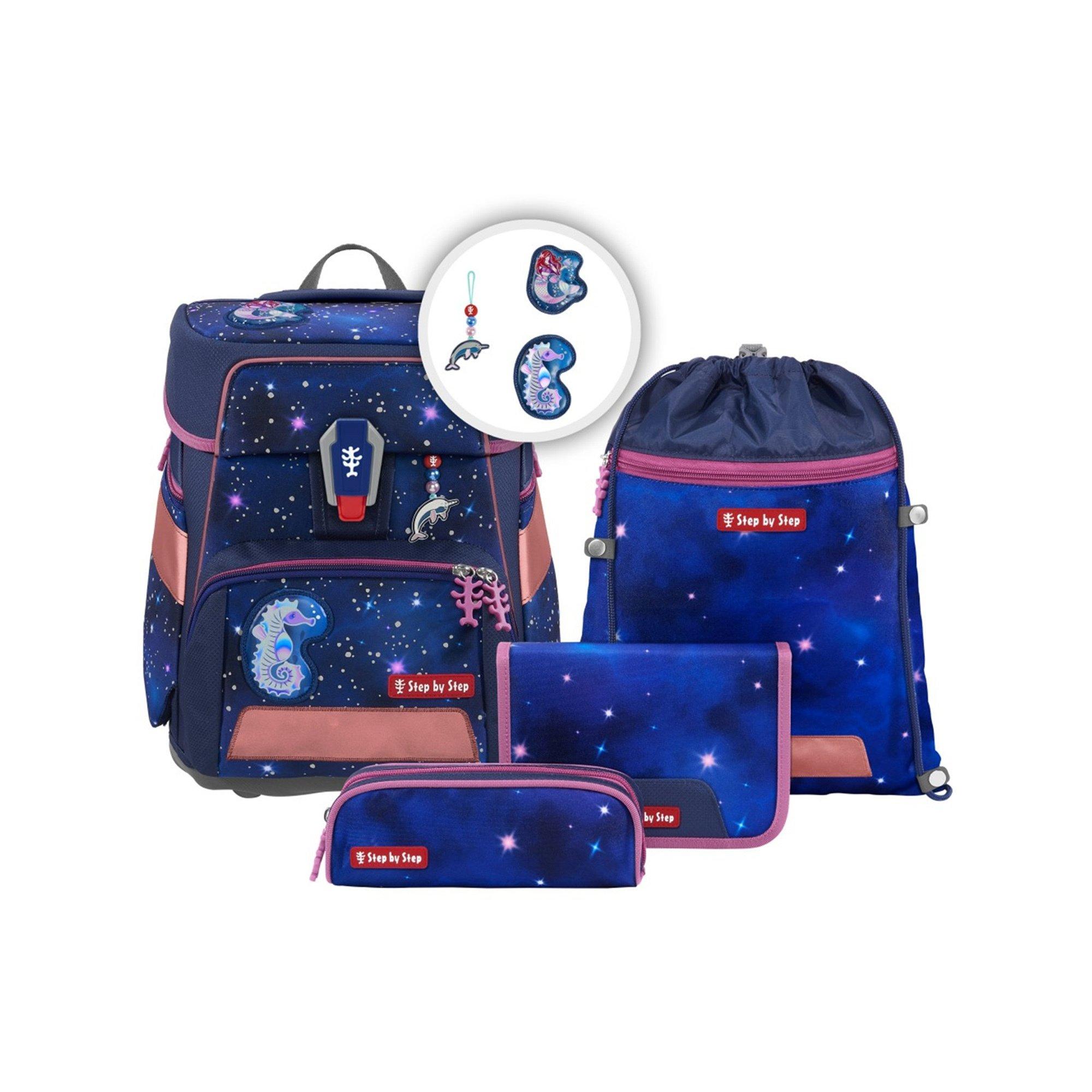 Step by Step Schulthek-Set, 5-teilig Star Seahorse Zoe