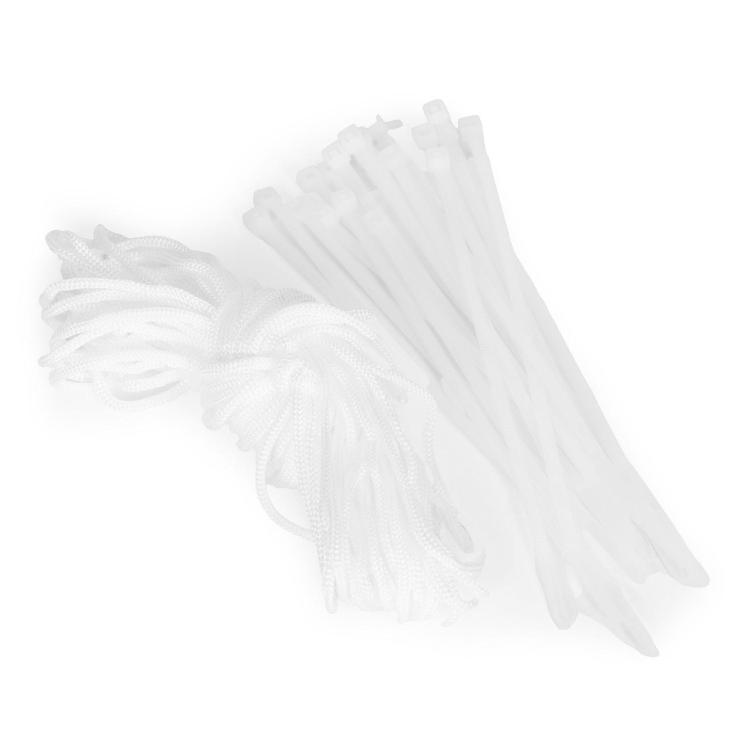 Northio Balkon Sichtschutz mit Beschlägen Beschattungsnetz