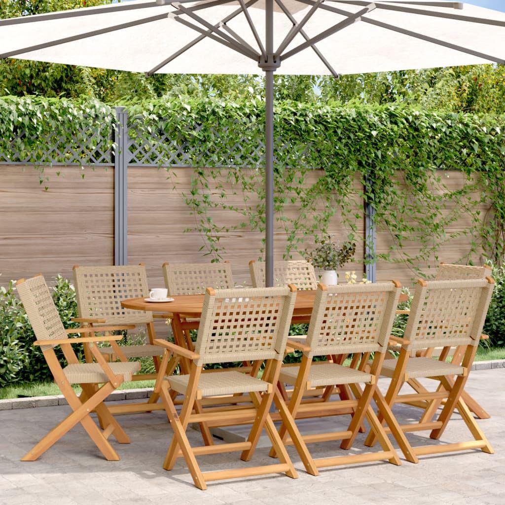 VidaXL Gartenstuhl holz