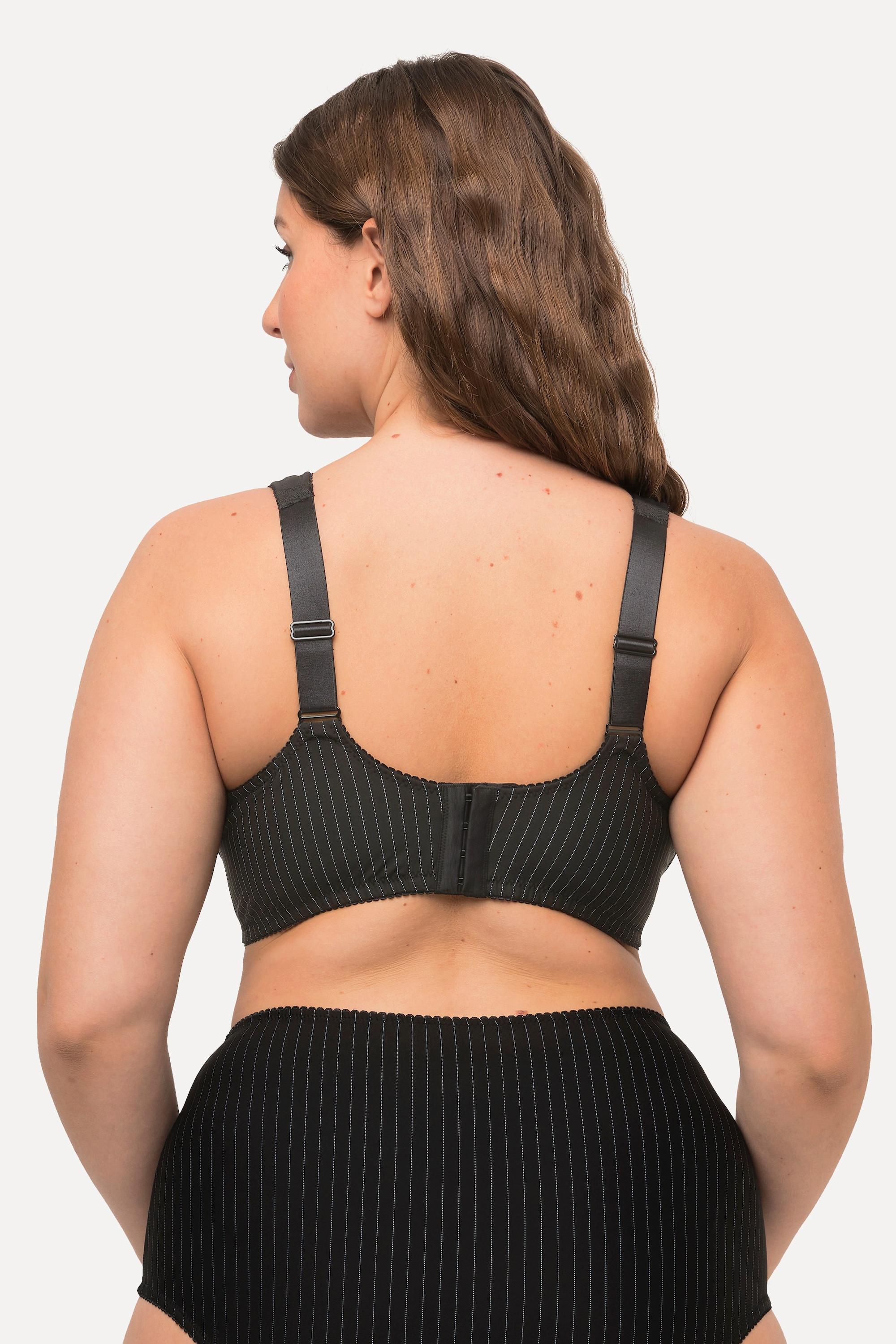 Ulla Popken Entlastungs-BH, ohne Bügel, Strassanhänger, Cup C - G