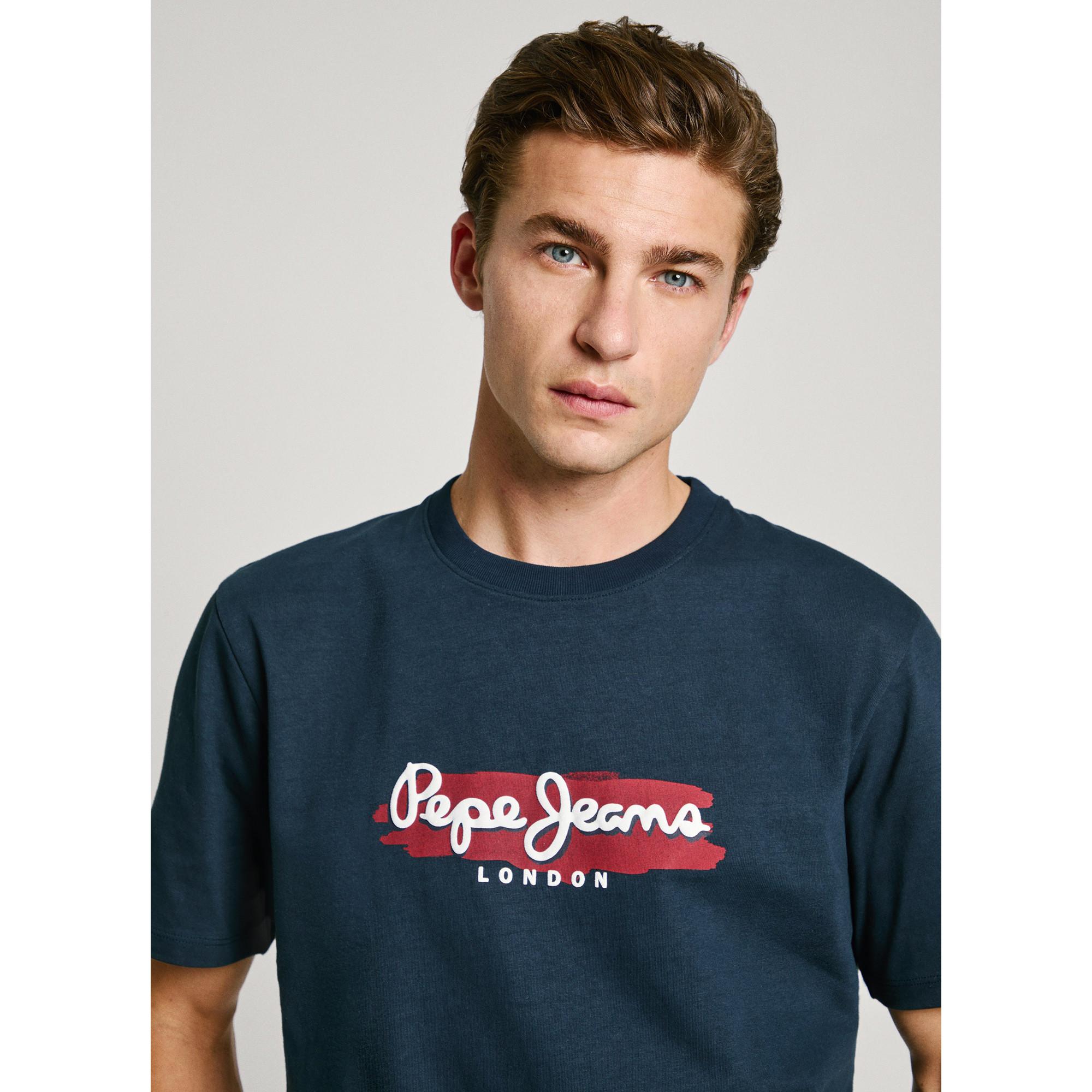Pepe Jeans London ARSHAM T-Shirt mit Logo-Print