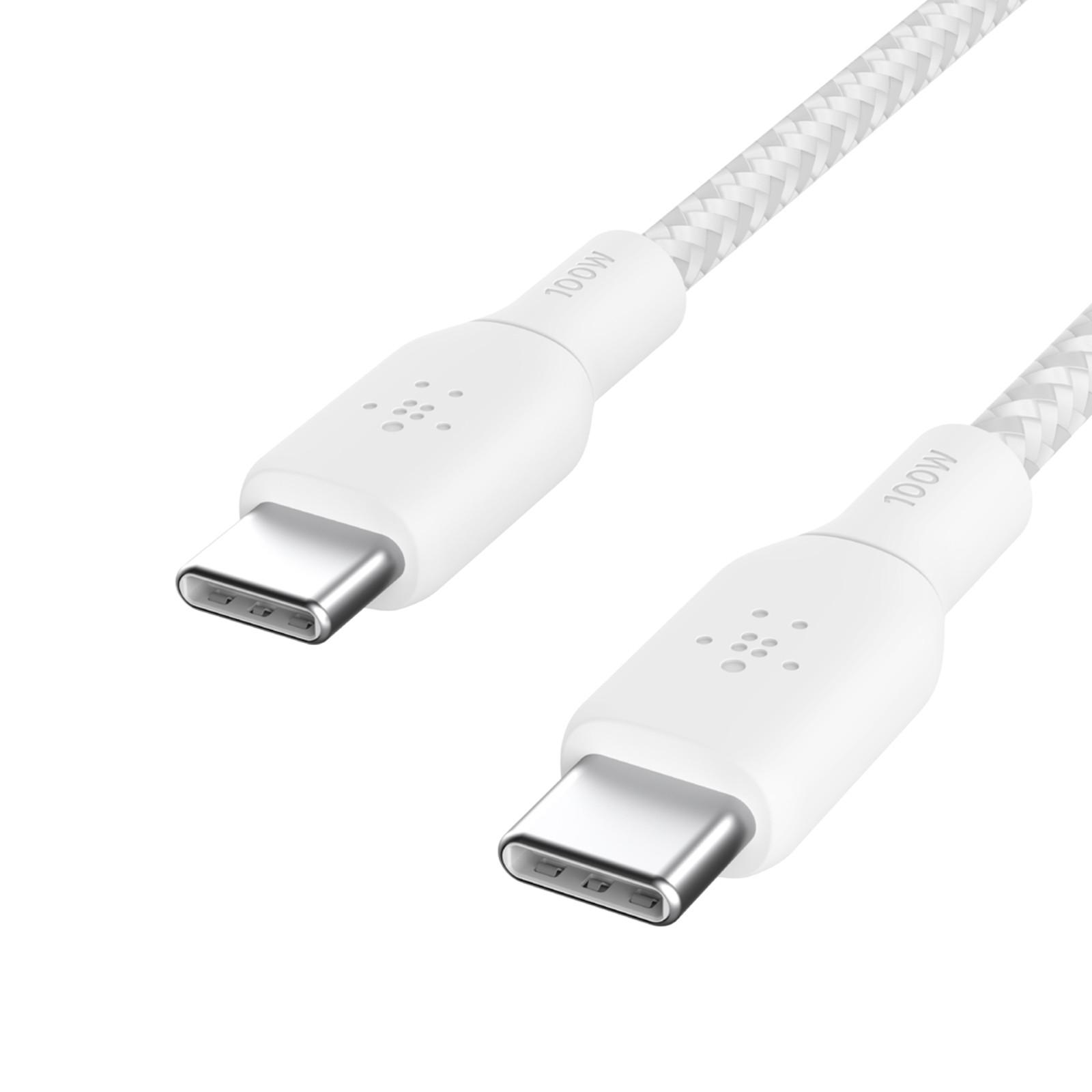 belkin Belkin 100W USB-C Kabel MacBook 3m Weiß