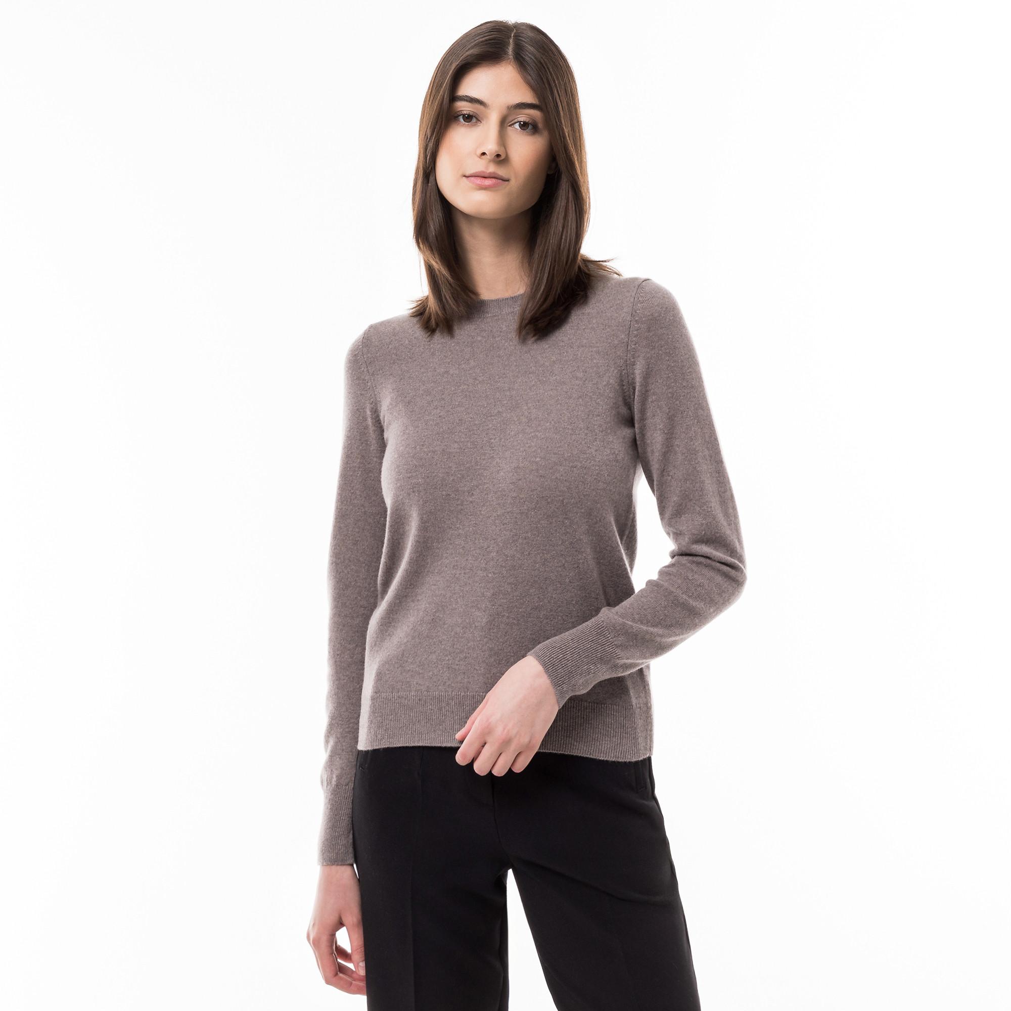 Manor Woman Bio-Cashmere Pullover, Rundhals