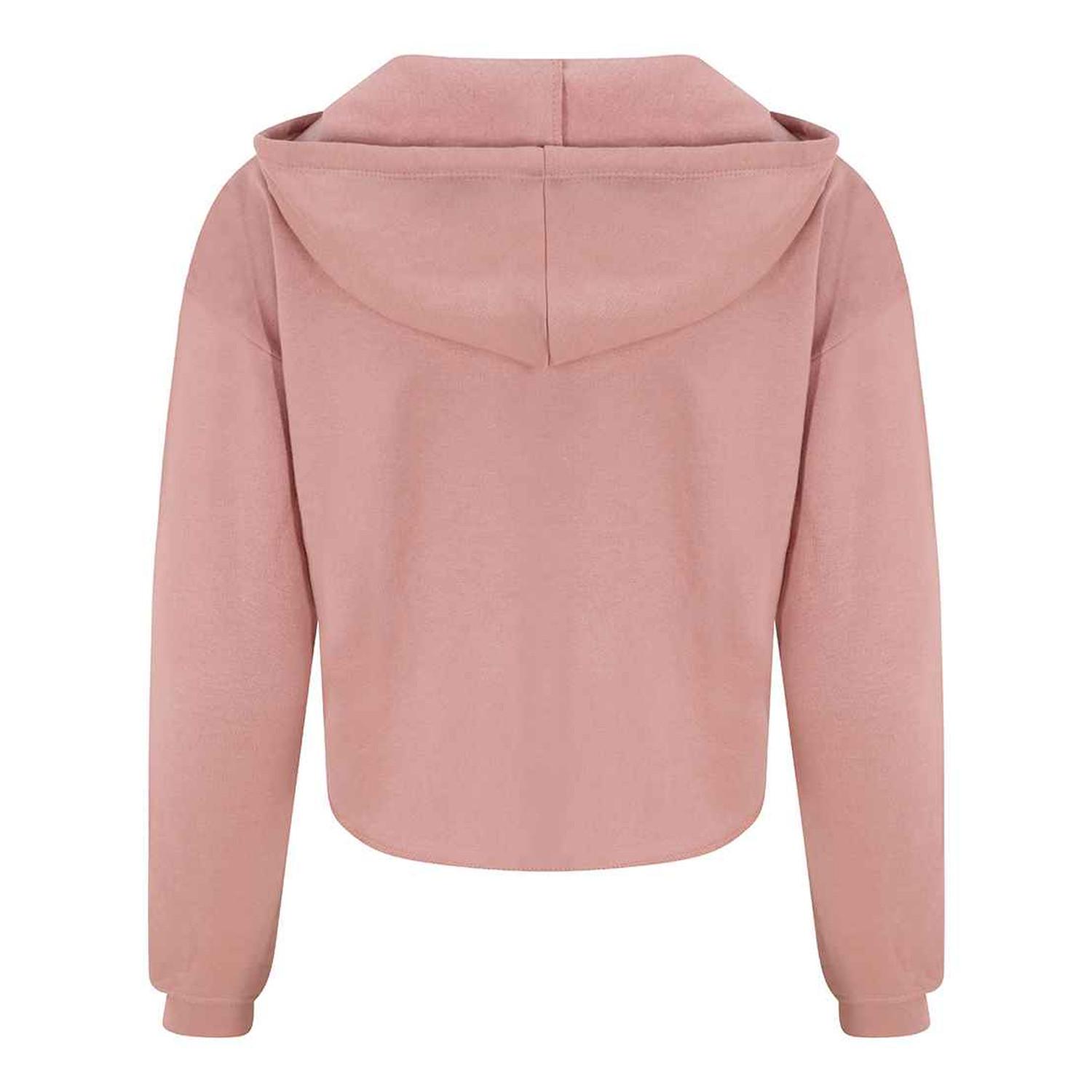 AWDis Girlie Kapuzenpullover kurz geschnitten