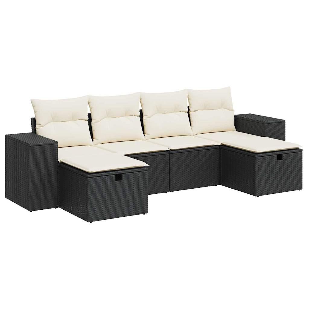 VidaXL Gartensofa set poly-rattan