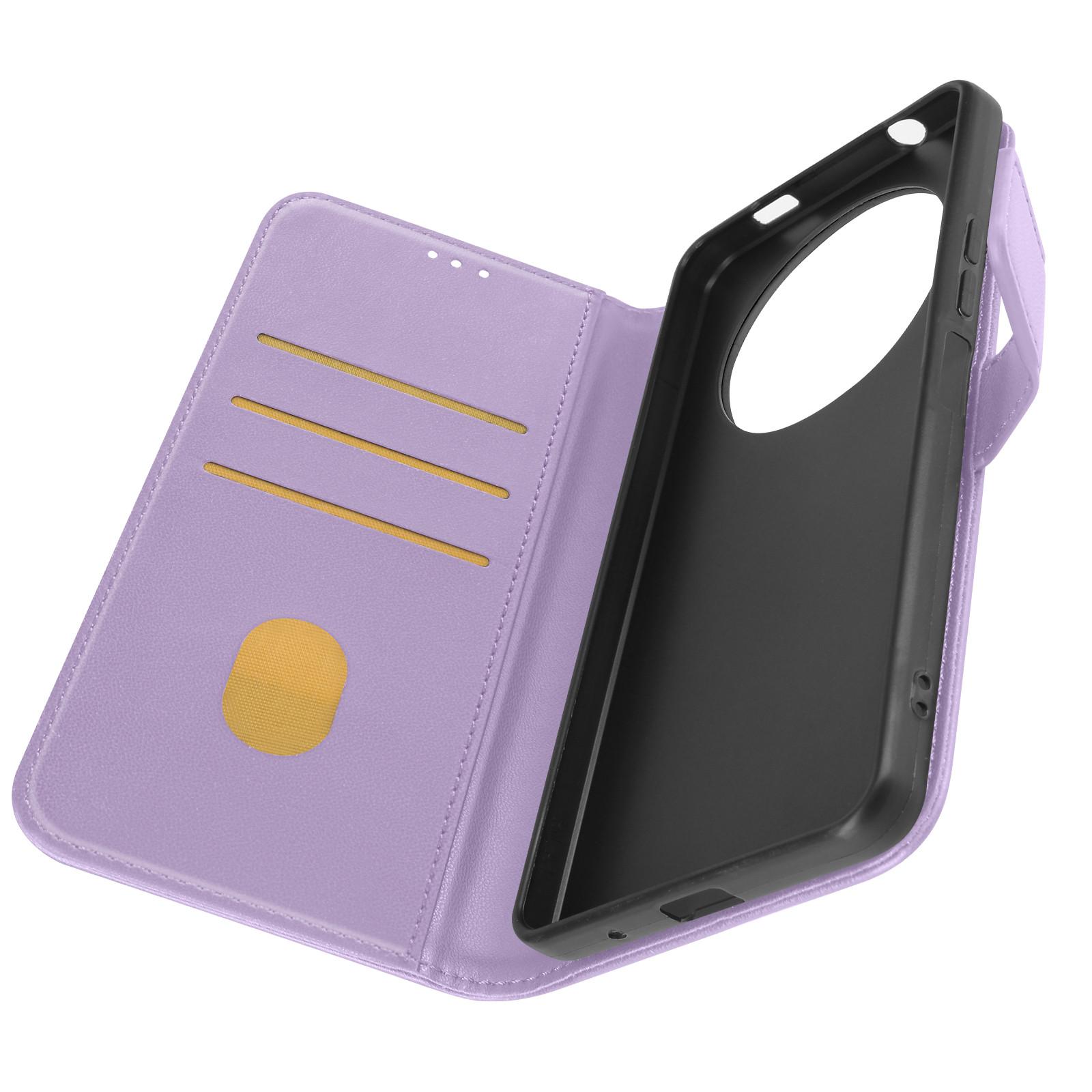 Avizar Xiaomi Redmi A3 Wallet Etui Blasslila