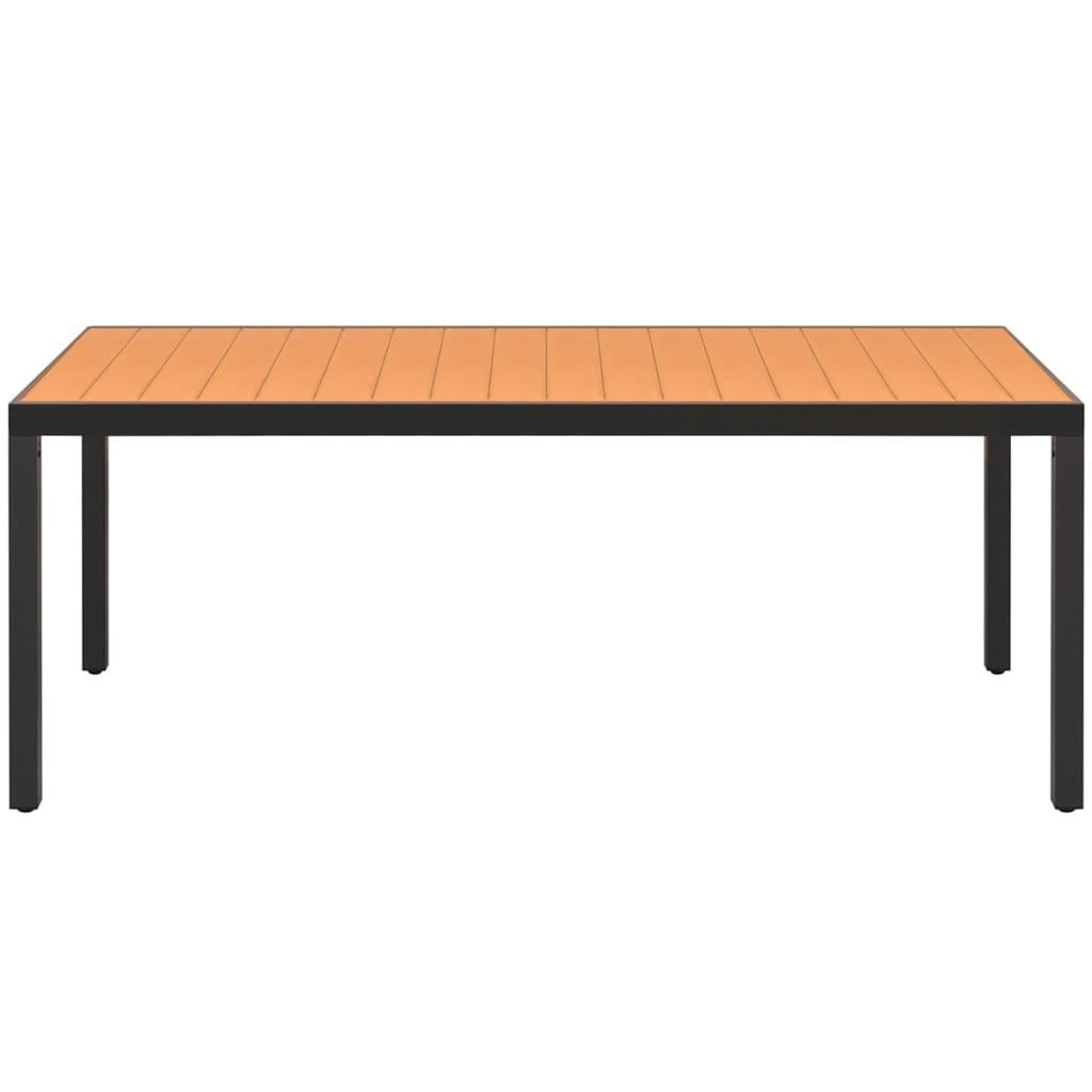 VidaXL Gartentisch wpc