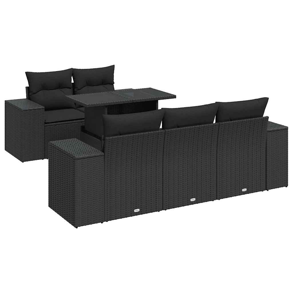 VidaXL Garten sofagarnitur poly-rattan