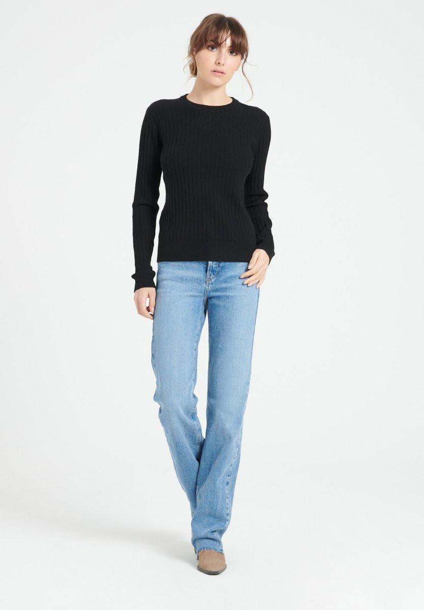 Studio Cashmere8 LILLY 16 Pullover mit Rundhalsausschnitt - 100% Kaschmir