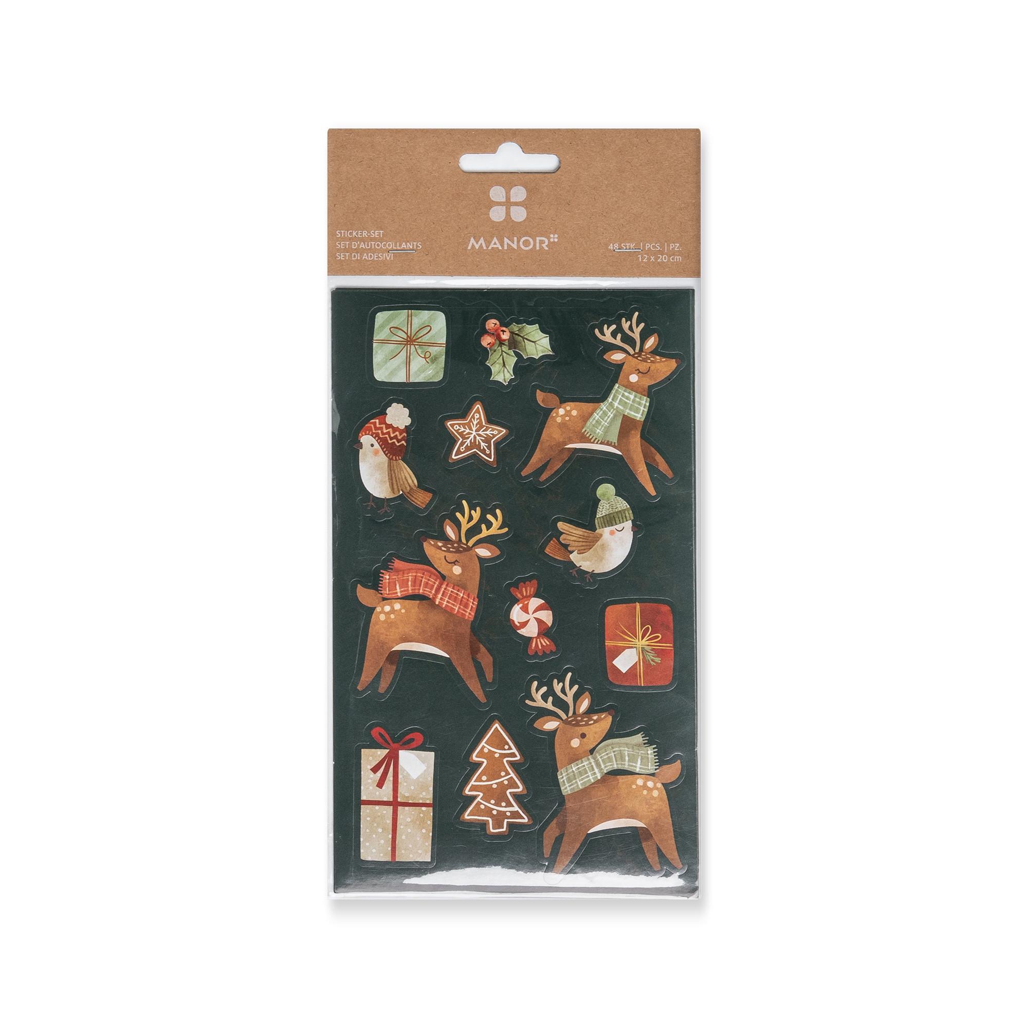 Manor Stickerset Forest Animal Kids