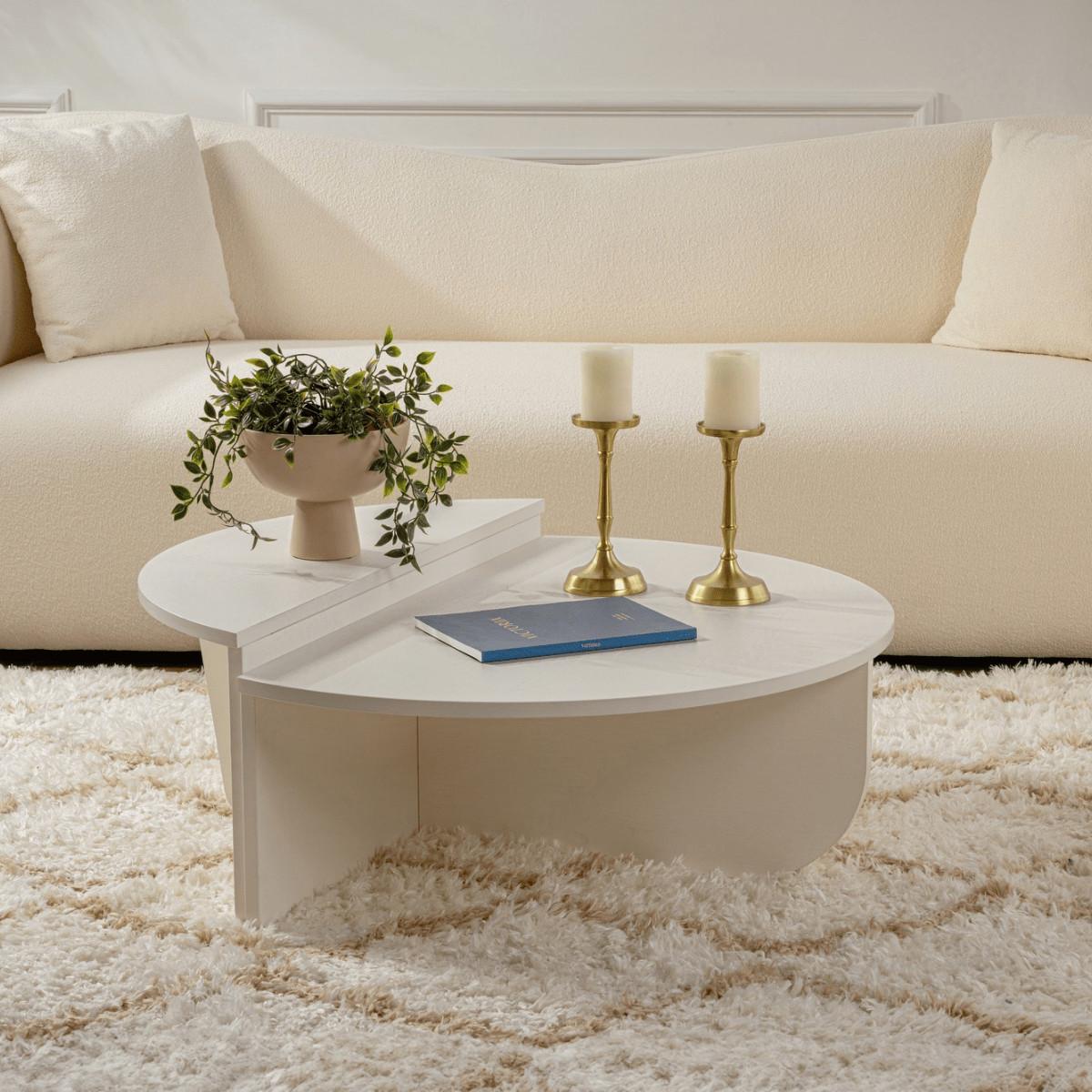 Calicosy Set von 2 Couchtischen ORION