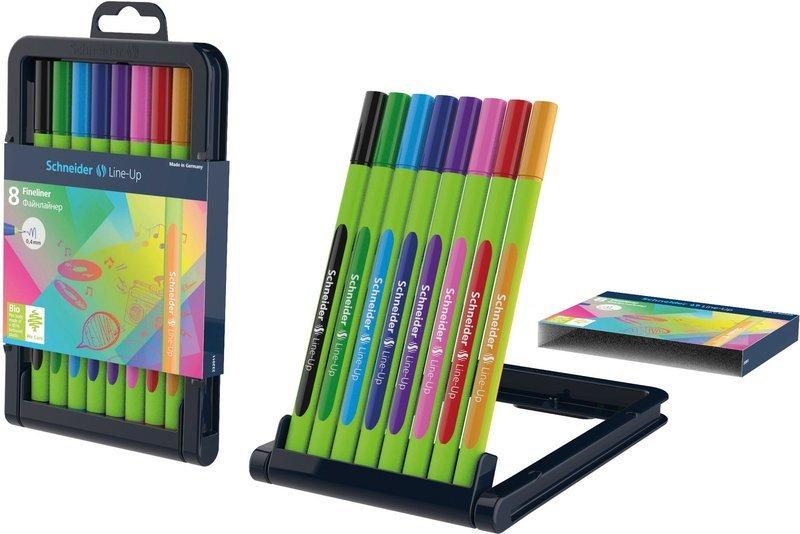 Schneider SCHNEIDER Fineliner Line-Up Etui à 8 Stk.