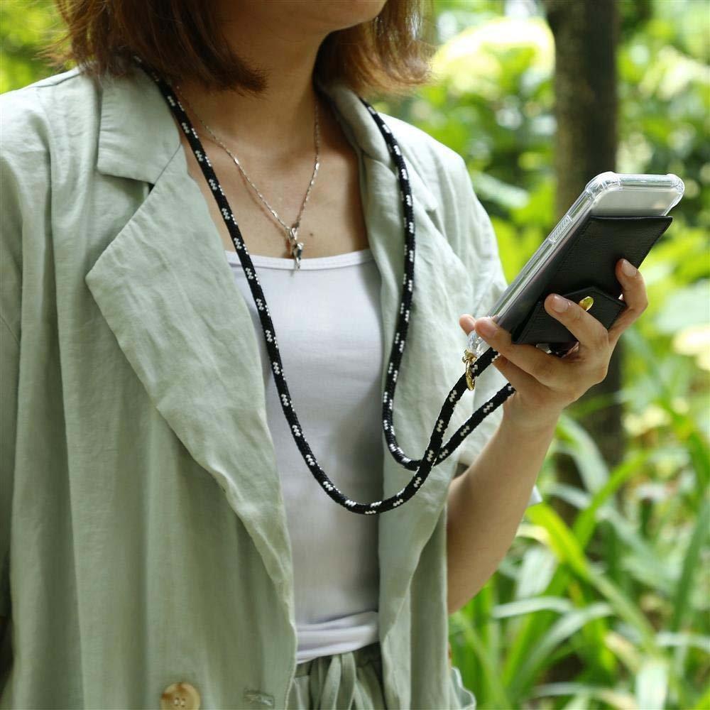 Cadorabo Handy Kette für Apple iPhone 6 6S Silikon mit Gold Ringen