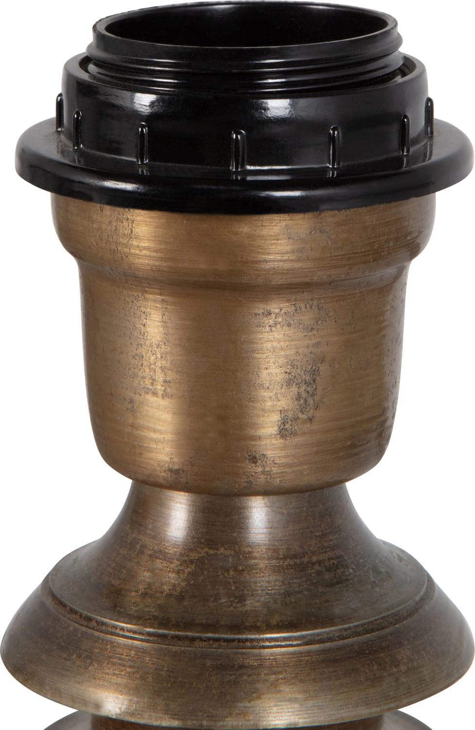 mutoni Tischlampenfuss Ohm Messing antik