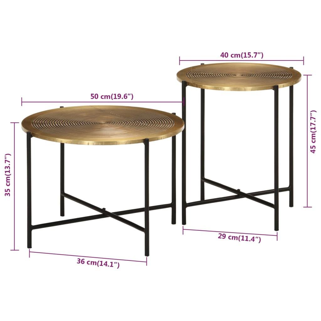 VidaXL Couchtisch metall