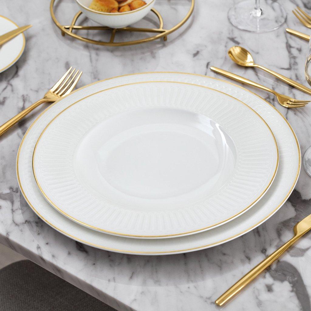 Villeroy & Boch Signature Platte rund, flach Château Septfontaines