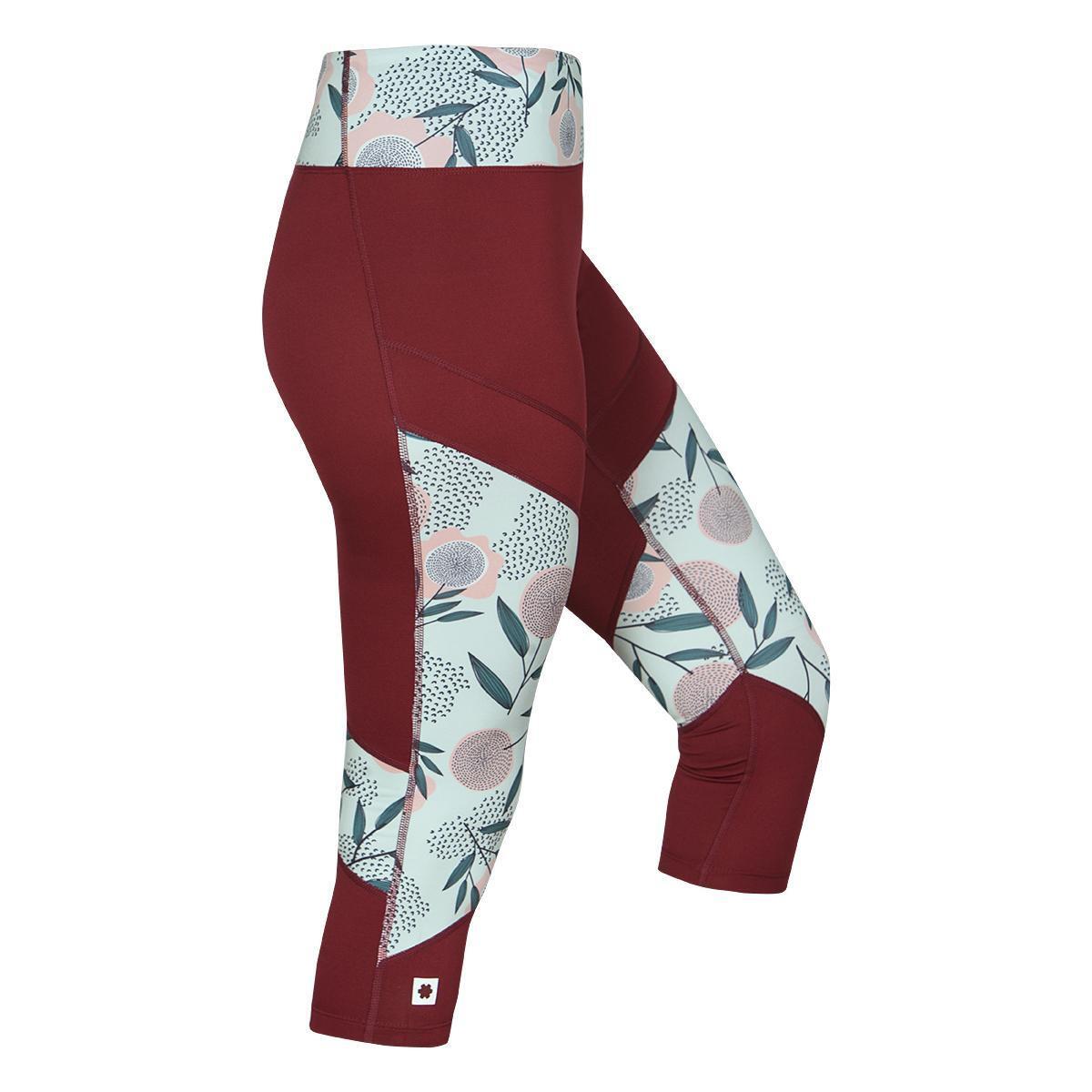 Ocun leggings rhea 3/4 wine