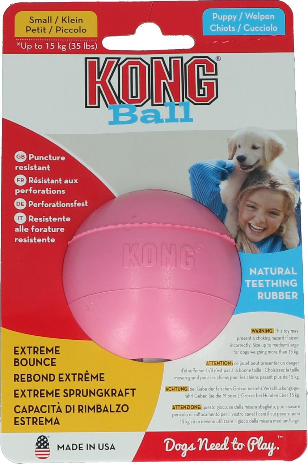KONG KONG Welpenball mit Loch, klein