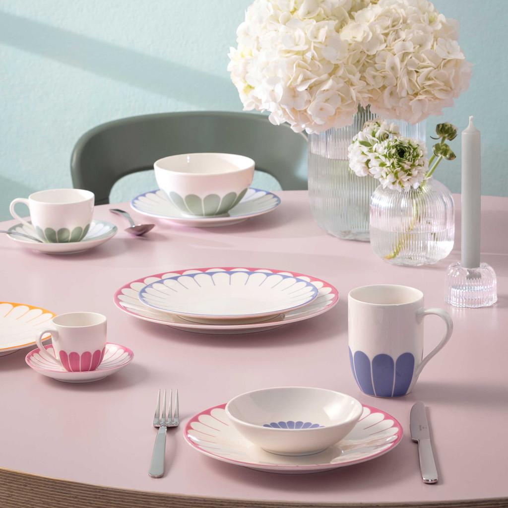 Villeroy&Boch Henkelbecher 4tlg. Fleur couleur