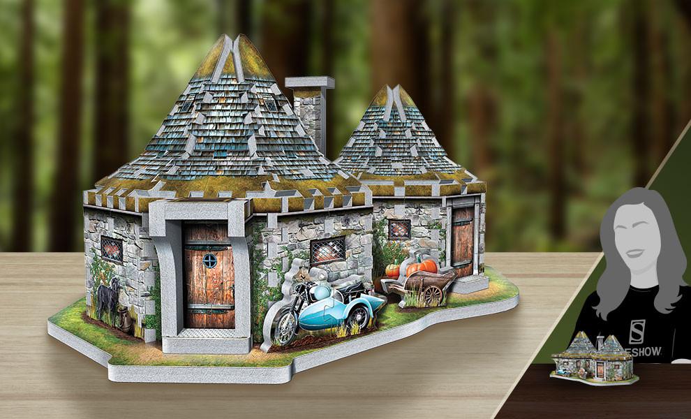Wrebbit 3D PUZZLE Puzzle - 3D - Rätsel - Sprachunabhängige - Harry Potter - Hagrid Hut