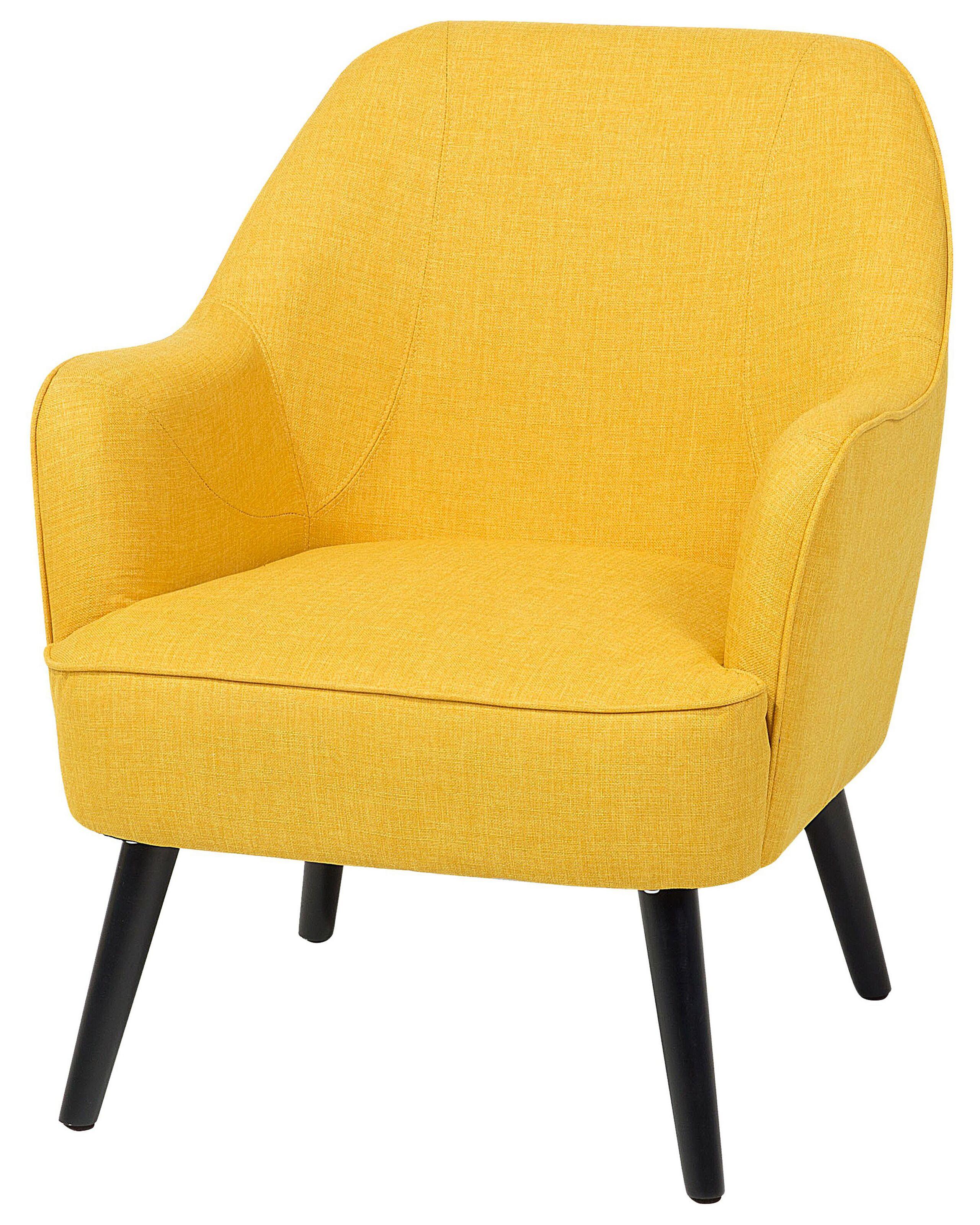 Beliani Sessel aus Polyester Retro LOKEN