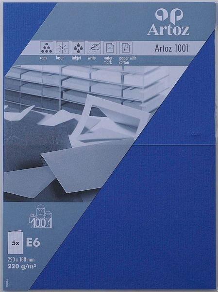 Artoz ARTOZ Karten 1001 E6, 5 Blatt