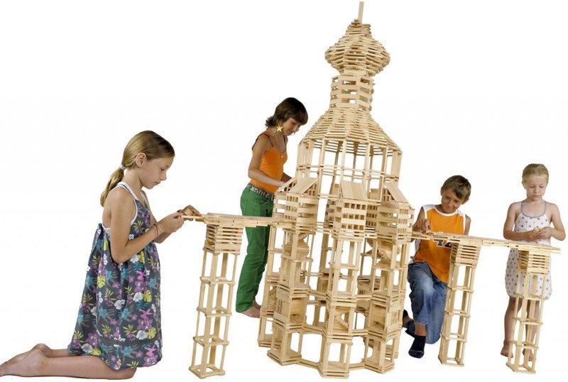 KAPLA Kiste mit 200 Kapla-Plättchen