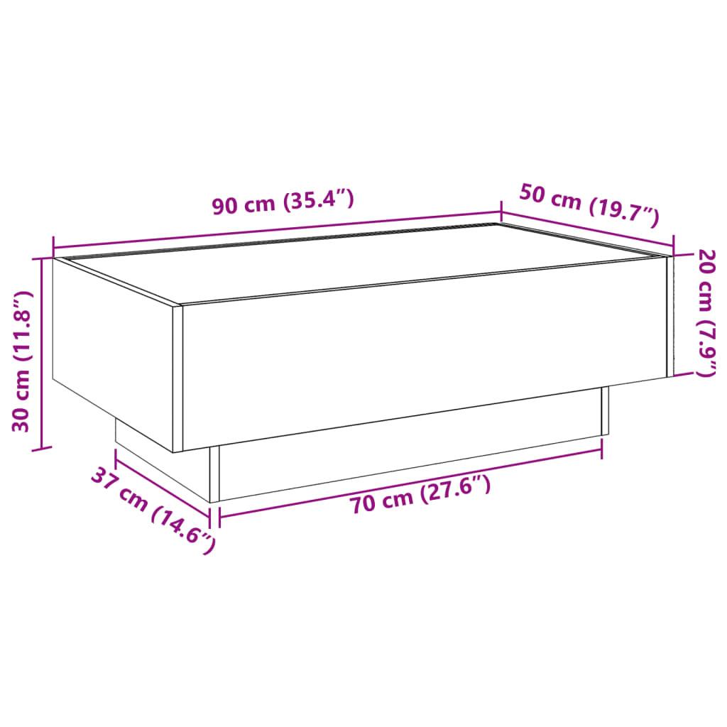 VidaXL Couchtisch holzwerkstoff