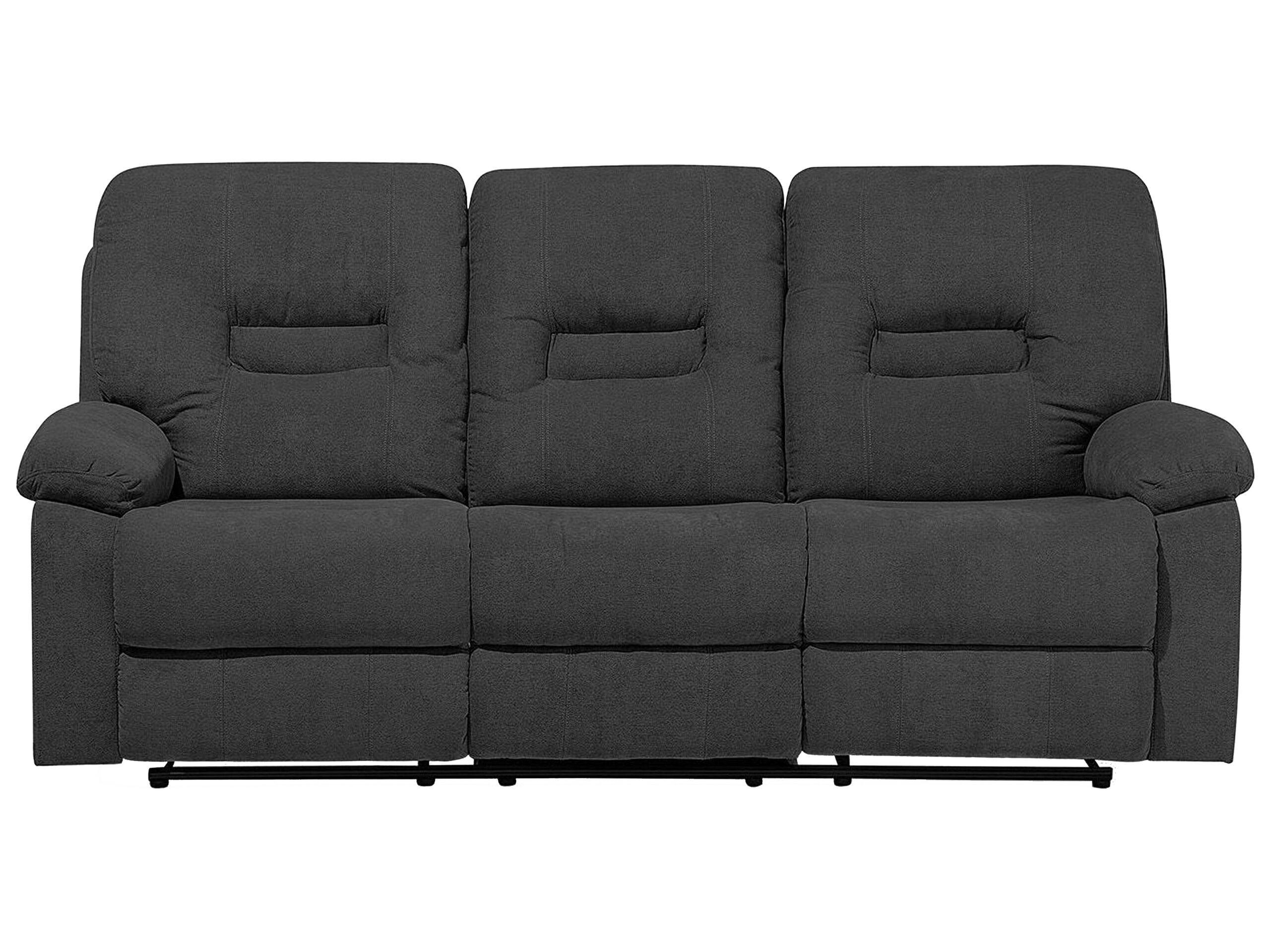 Beliani 3 Sitzer Sofa aus Polyester Modern BERGEN