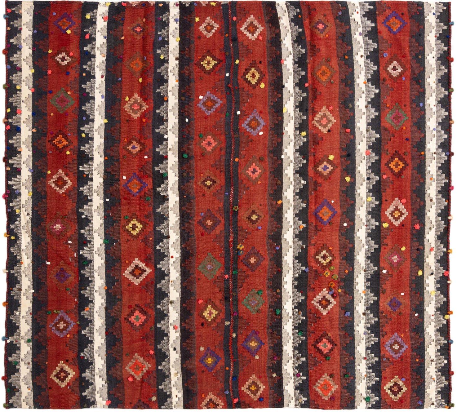 VIDAL Handgemachter Teppich Jajim old