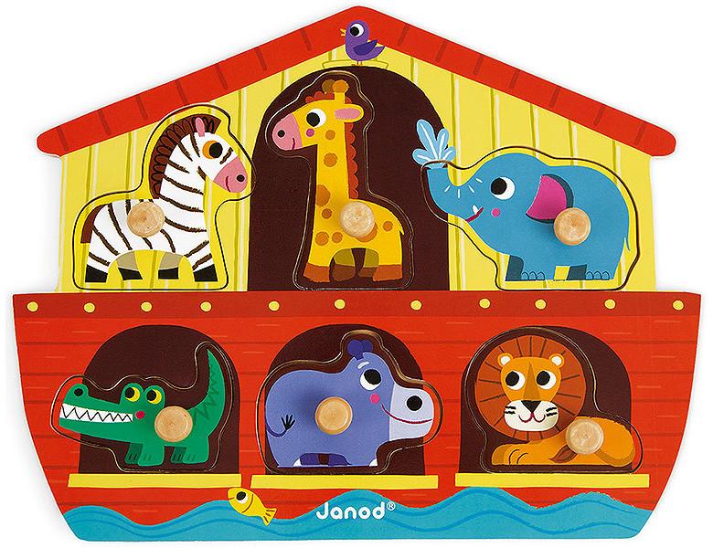 Janod 07062 Formpuzzle 6 Stück(e)