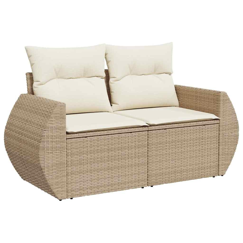 VidaXL Gartensofa set poly-rattan