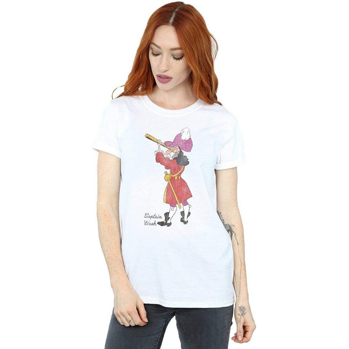 Peter Pan Classic Captain Hook Print T-Shirt