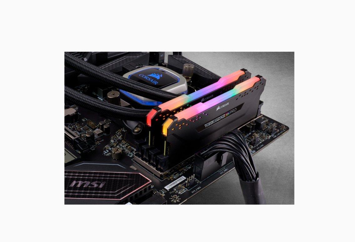 Corsair Vengeance RGB Pro (2 x 16GB, DDR4-3200, DIMM 288)