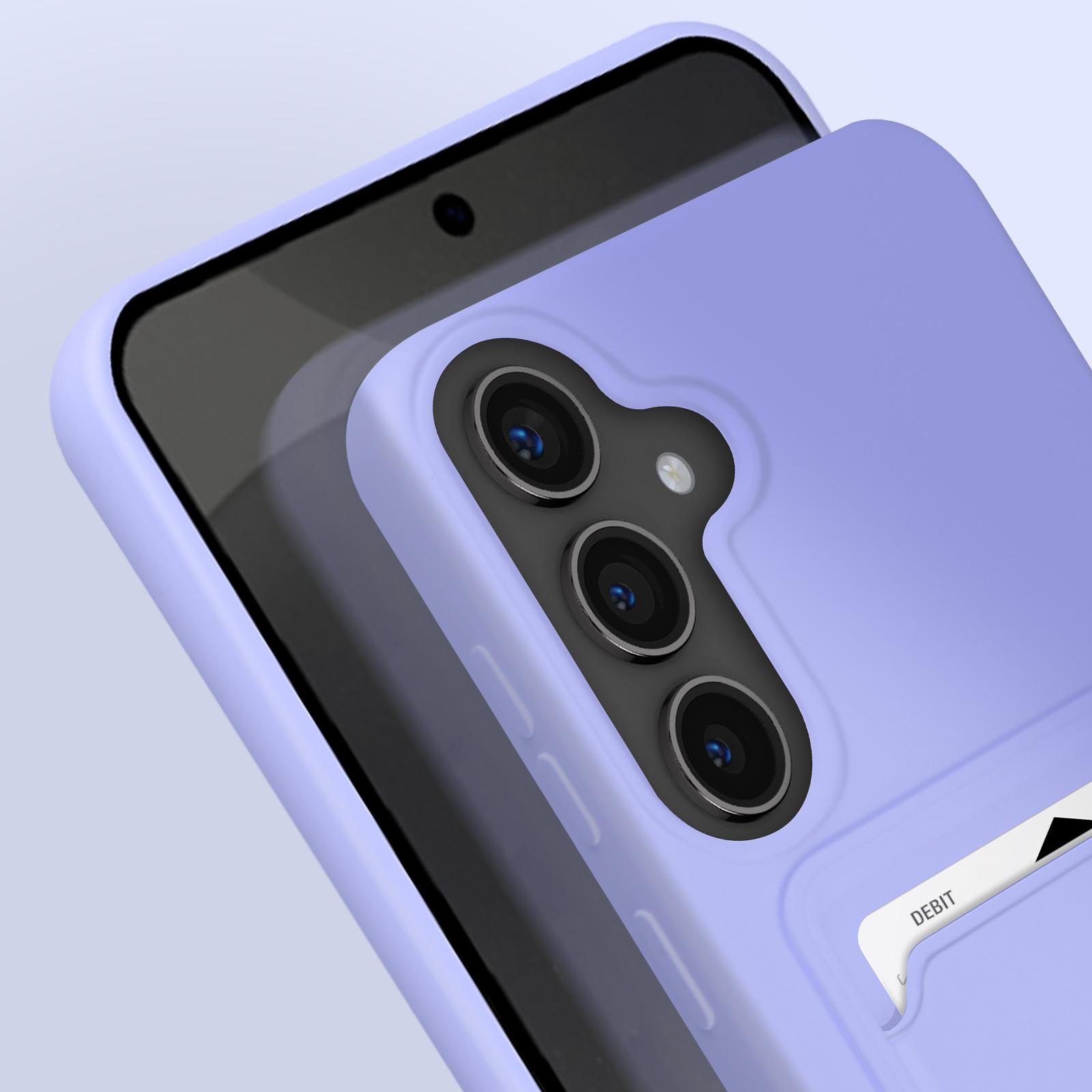 Avizar Samsung S24 Kartenhülle Violett