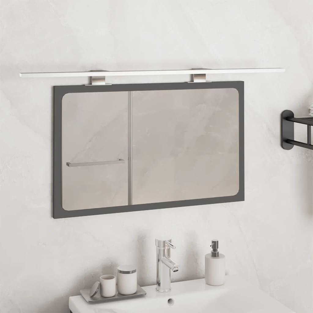 VidaXL Led-spiegelleuchte aluminium