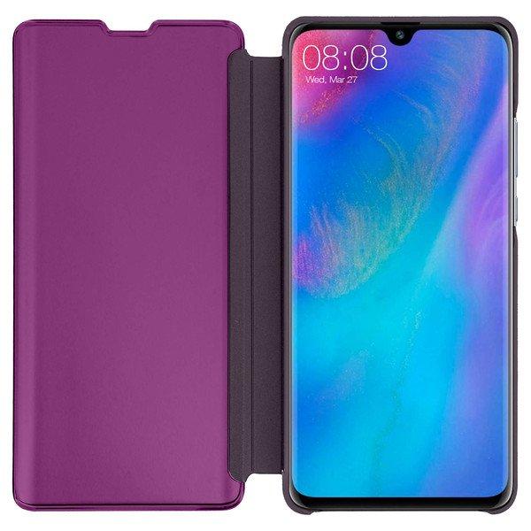 Avizar Clear View Cover Huawei P30 Pro Violett