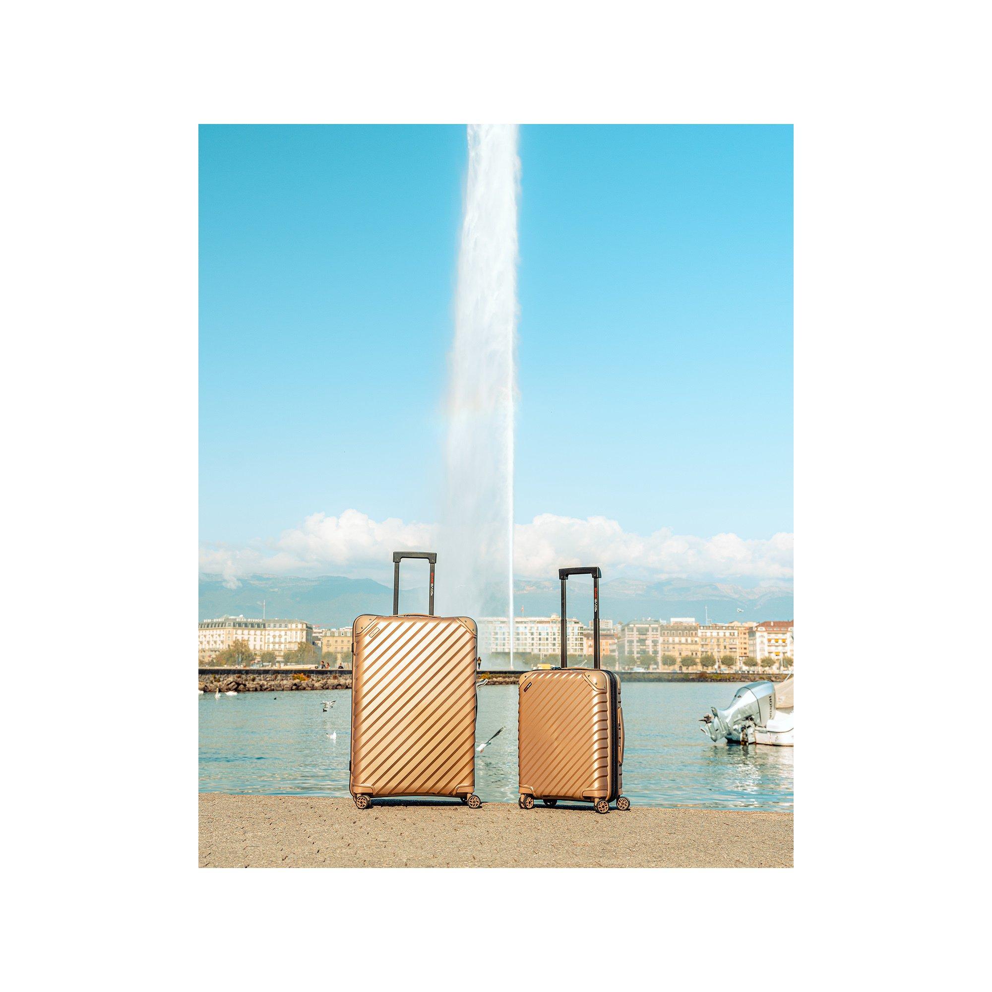 SWISS BAG COMPANY 55.0cm, Hartschalenkoffer, Spinner Diamond Cut