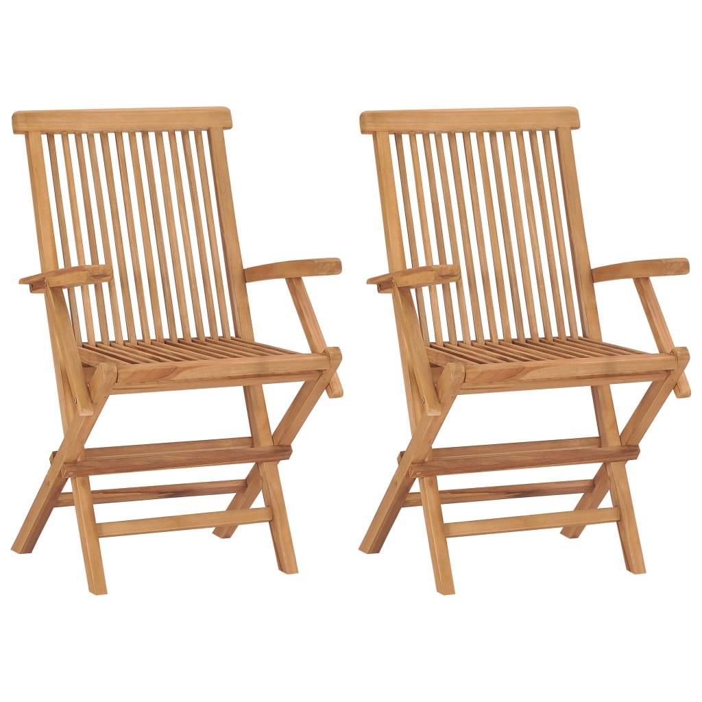 VidaXL Gartenstuhl teak