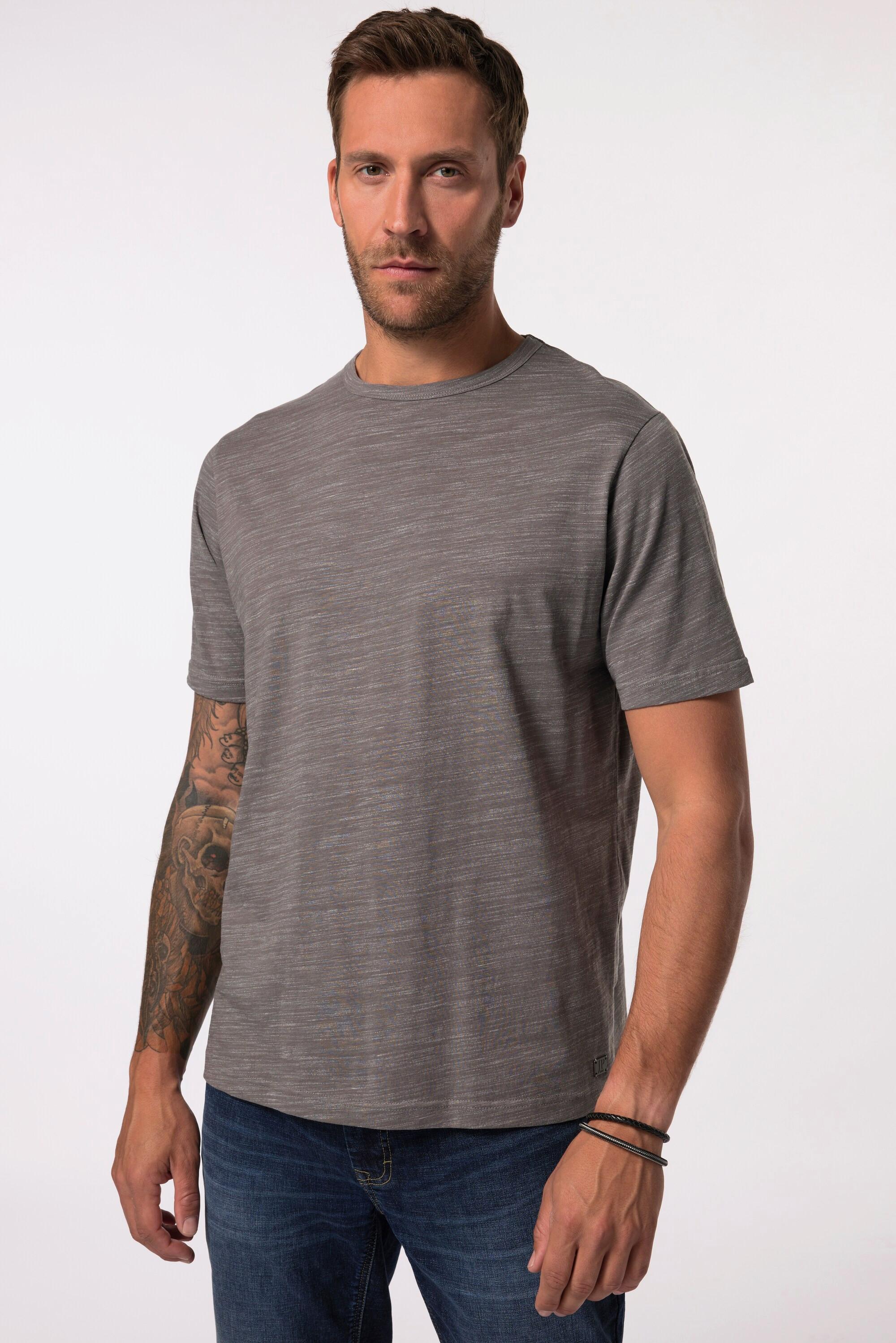 JP1880 Kurzarm Melangejersey T-Shirt