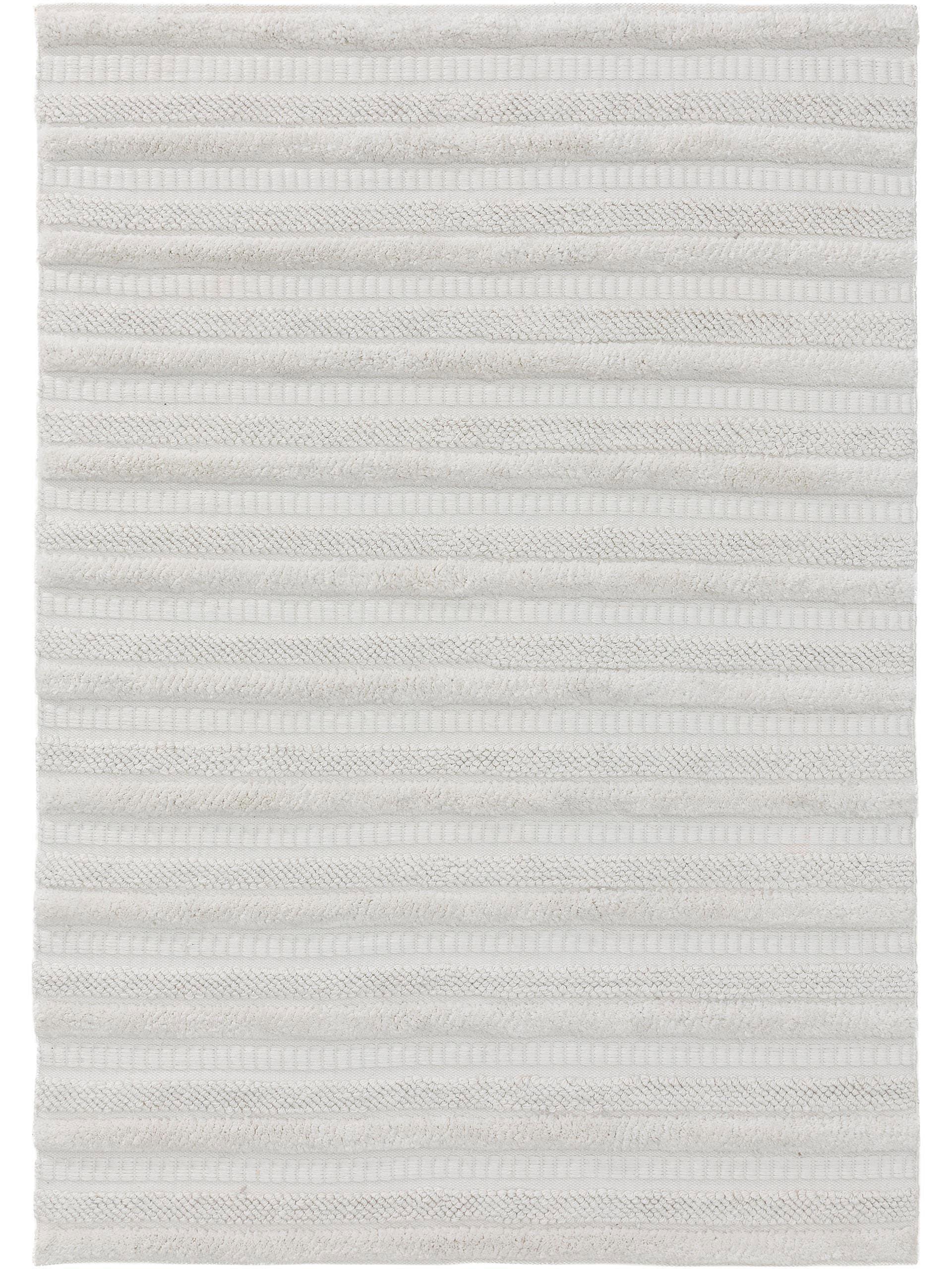 Benuta Teppich aus recyceltem Material Toni Ivory